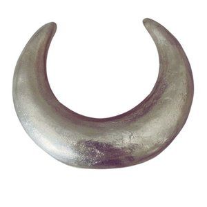 Viktoria Hayman Silver and Resin Choker Necklace Large